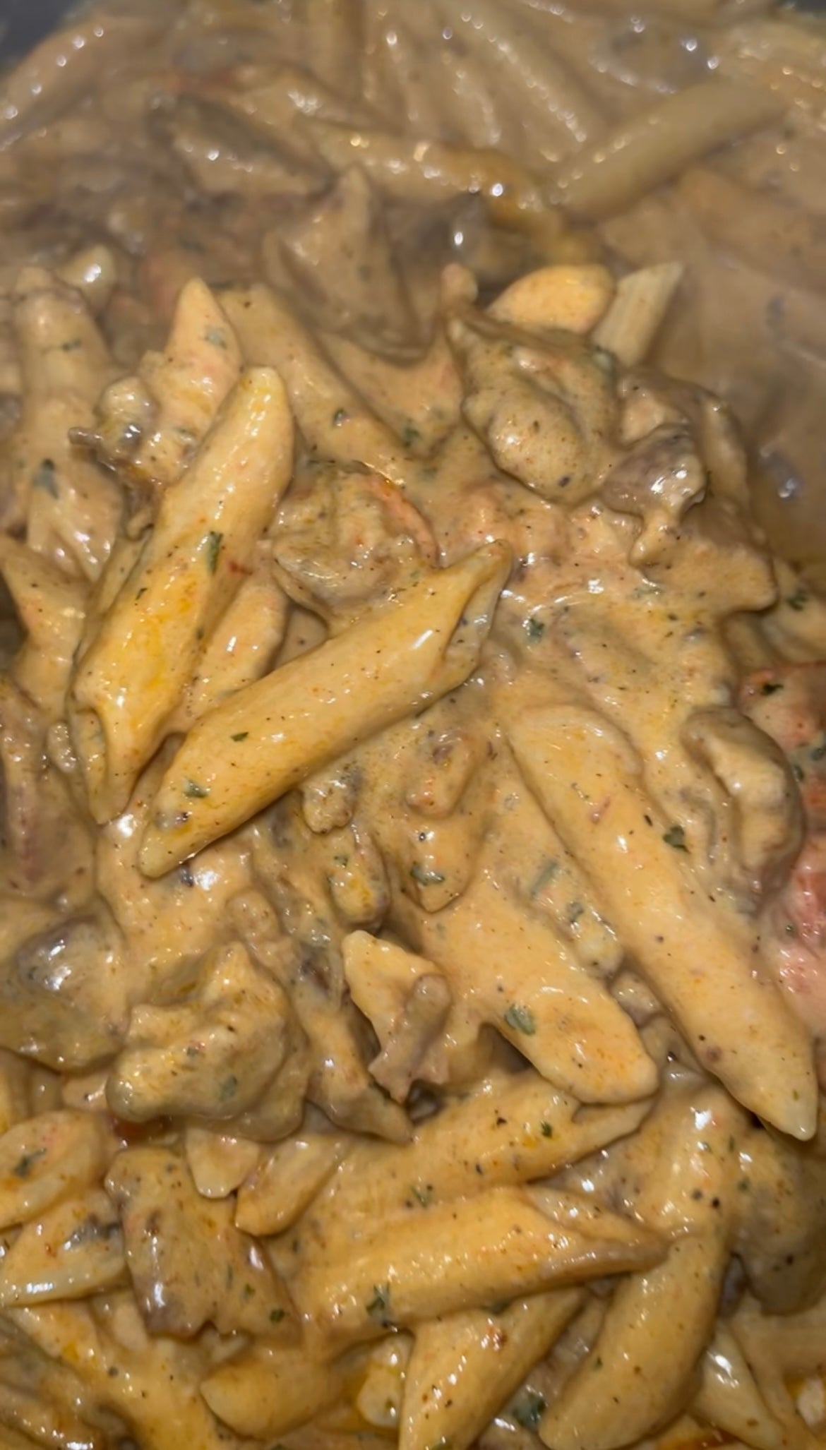 Cajun chicken & sausage pasta recipe