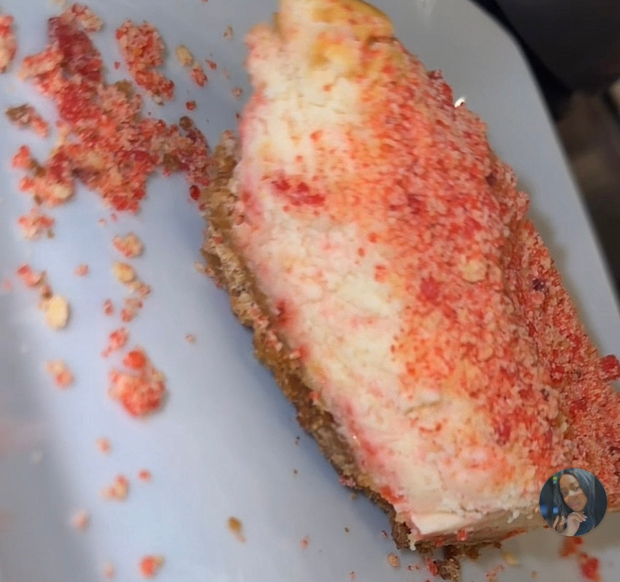 Strawberry Crunch Cheesecake recipe